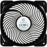 SilverStone AP124-ARGB case fan Zwart/transparant, 4-pins PWM aansluiting