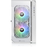 Thermaltake View 51 TG Snow ARGB Edition midi tower behuizing Wit | 4x USB-A | 1x USB-C | RGB | Window