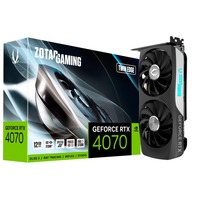 ZOTAC GeForce RTX 4070 Twin Edge grafische kaart DLSS 3, 3x DisplayPort, 1x HDMI 2.1