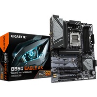 GIGABYTE B650 EAGLE AX socket AM5 moederbord Zwart/grijs, RAID, Gb-LAN, WLAN, BT, Sound, ATX