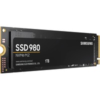 SAMSUNG 980, 1 TB SSD MZ-V8V1T0BW, M.2 (2280), PCIe Gen 3.0 x4, NVMe 1.4