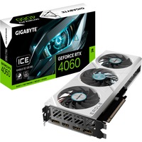 GIGABYTE GeForce RTX 4060 EAGLE ICE grafische kaart Wit, 2x HDMI, 2x DisplayPort