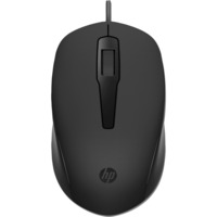 HP HP 150 Wired Mouse Zwart