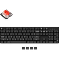 Keychron K5SE-A1-B, toetsenbord Zwart/grijs, US lay-out, Gateron Low Profile Mechanical Red, white leds, LSA Black, Bluetooth 5.1