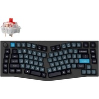 Keychron Q10 Pro-M1, toetsenbord Carbon, US lay-out, Keychron K Pro Red, Alice 75%, RGB leds, KSA Double-shot PBT, hot swap, Bluetooth 5.1, Knob