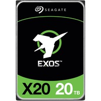 Seagate Exos X20, 20 TB harde schijf ST20000NM007D, SATA/600, 24/7