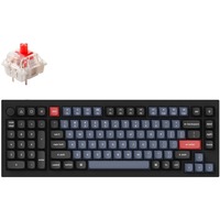 Keychron Q12-M1, toetsenbord Zwart, US lay-out, Gateron G Pro Red, RGB leds, 96%, Double-shot OSA PBT, hot swap, Knob