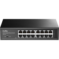 Cudy 16-Port Gigabit Light Managed Switch Zwart