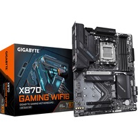 GIGABYTE X870 GAMING WIFI6 socket AM5 moederbord Zwart/grijs, RAID, 2.5Gb-LAN, WLAN, BT, Sound, ATX