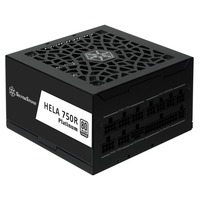 SilverStone HELA 750R Platinum, 750 Watt voeding  Zwart, 1x 12VHPWR, 4x PCIe, kabelmanagement