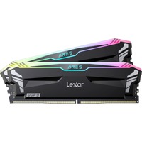 Lexar 32 GB DDR5-6800 Kit werkgeheugen Zwart, LD5U16G68C34LA-RGD, Ares RGB, XMP