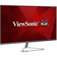 ViewSonic 31.5" monitor Zwart (mat)/zilver, 2x HDMI, !x DisplayPort, !x mini DisplayPort