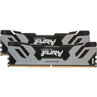 Kingston FURY 32 GB DDR5-6000 Kit werkgeheugen Zwart/zilver, KF560C32RSK2-32, Renegade Silver, XMP