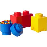 Room Copenhagen LEGO Storage Multi pack kleurrijk opbergdoos Rood, 3 stuks