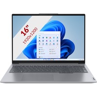 Lenovo ThinkBook 16 G6 ABP (21KK0018MH) 16"  laptop Grijs | Ryzen 5 7530U | Radeon | 16GB | 512GB SSD