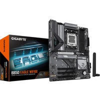 GIGABYTE B850 EAGLE WIFI6E socket AM5 moederbord Zwart/grijs, RAID, Gb-LAN, WLAN, BT, Sound, ATX