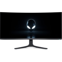 Alienware AW3423DWF 34.2" Curved UltraWide gaming monitor Zwart, 1x HDMI, 2x DisplayPort, 4x USB-A, USB-B, 165 Hz