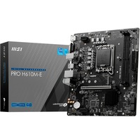 MSI PRO H610M-E socket 1700 moederbord Gb-LAN, sound, µATX