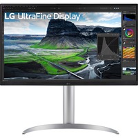 LG UltraFine 27UQ850V-W 27" 4K UHD monitor Wit/zilver, 2x HDMI, 1x DisplayPort, 2x USB-A, USB-B, USB-C