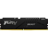 Kingston FURY 16 GB DDR5-6000 werkgeheugen Zwart, KF560C30BBE-16, Fury Beast, XMP, EXPO