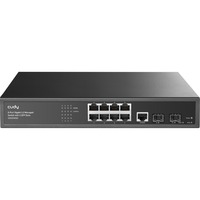 Cudy 8-GbE 2-SFP L2 Managed Gigabit Switch Zwart