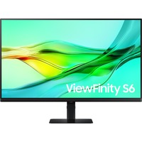 SAMSUNG ViewFinity S6 S60UD LS32D600UAUXEN 32" monitor Zwart, HDMI, DisplayPort