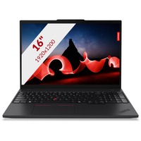 Lenovo ThinkPad T16 Gen 3 (21MN004CMH) 16"  laptop Zwart | Core Ultra 7 155U | Intel Graphics | 16GB | 512GB SSD