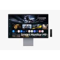 SAMSUNG S32FM902SU 32" 4K UHD monitor Zilver, 165 Hz, HDMI, Display Port, USB-C, Wi-Fi, Audio, Camera, AMD Free-Sync