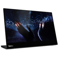 Lenovo ThinkVision M14t (62A3UAT1WL) 14" touchscreen monitor Zwart, USB-C, Touch