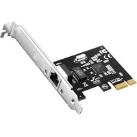 Cudy PE10 Gigabit PCI-E Ethernet Adapter netwerkadapter Zwart