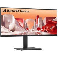 LG 34BA85QE 34" Curved UltraWide monitor Zwart, HDMI, DisplayPort, Audio, LAN, USB-C, Webcam