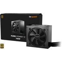 be quiet! Pure Power 12 750W voeding  Zwart, 3x PCIe, Kabelmanagement, 12VHPWR