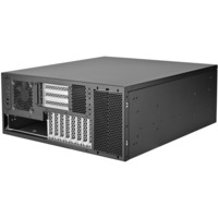 SilverStone RM47-502-I rack behuizing Zwart