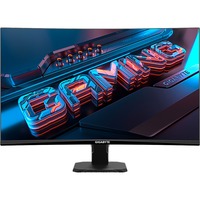 GIGABYTE GS27FC 27" Curved gaming monitor Zwart (mat), 2x HDMI, DisplayPort, 180 Hz