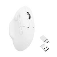 Keychron M7 Wireless Mouse Wit, 100 - 26.000 DPI, 2.4 GHz | Bluetooth 5.1 | USB-C