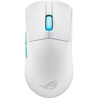 ASUS ROG Harpe Ace Aim Lab Edition gaming muis Wit, 100 - 36.000 dpi, USB 2.0, 2,4 GHz, Bluetooth, RGB leds