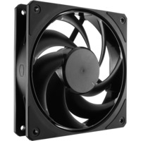 Cooler Master Mobius 120 Black Edition case fan Zwart, 4-pins PWM fan-connector