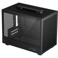 DeepCool  mini tower behuizing Zwart | 2x USB-A | 1x USB-C | Window