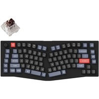 Keychron V10-D3, toetsenbord Zwart, US lay-out, Keychron K Pro Brown, RGB leds, 75% Alice, OSA Profile Double-Shot PBT, hot swap, Knob