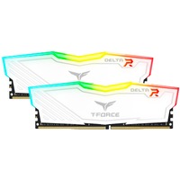 Team Group 32 GB DDR4-3200 Kit werkgeheugen Wit, TF4D432G3200HC16FDC01, Delta RGB, XMP 2.0