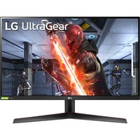 LG UltraGear 27GN800P-B 27" gaming monitor Zwart/rood, 2x HDMI, 1x DisplayPort, HDR10, 144 Hz