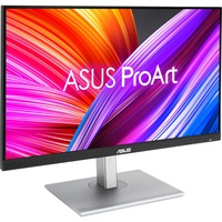 ASUS ProArt PA278CGV 27" monitor Zwart/zilver, 2x HDMI, 4x USB-A, 1x USB-C, 144 Hz