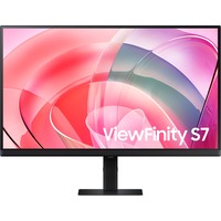 SAMSUNG ViewFinity S7 S70D LS27D706EAUXEN 27" 4K UHD monitor Zwart, HDMI, DisplayPort