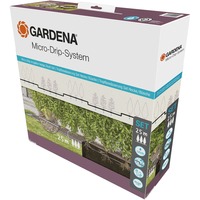 GARDENA Micro-Drip-Bewatering heggen/struiken Set (25 m) druppelaar Zwart