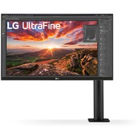 LG Ergo 27UN880P-B 27" 4K UHD monitor Zwart, 2x HDMI, 1x DisplayPort, 2x USB-A 3.2, 1x USB-C