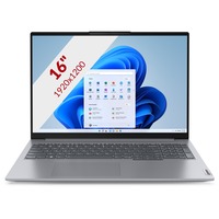 Lenovo ThinkBook 16 G6 ABP (21KK007UMH) 16"  laptop Grijs | Ryzen 5 7430U | Radeon Graphics | 16 GB | 512 GB SSD