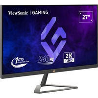 ViewSonic VX2758A-2K-PRO-3 27" gaming monitor Zwart (mat), 2x HDMI | 1x DisplayPort | HDR10 | 240 Hz