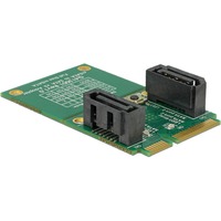 DeLOCK Converter mSATA male > 2 x SATA controller 