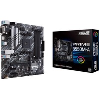 ASUS PRIME B550M-A socket AM4 moederbord RAID, Gb-LAN, Sound, µATX