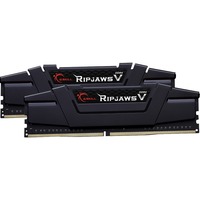 G.Skill 8 GB DDR4-3200 Kit werkgeheugen Zwart, F4-3200C16D-8GVKB, Ripjaws V, XMP 2.0